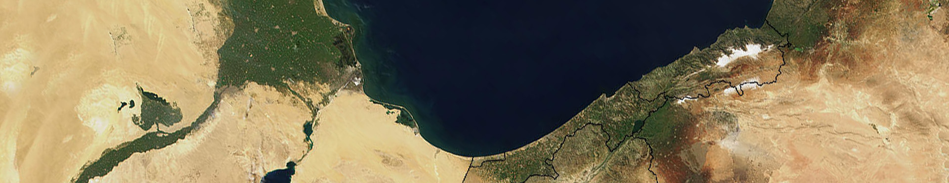 Lebanon Satellite View